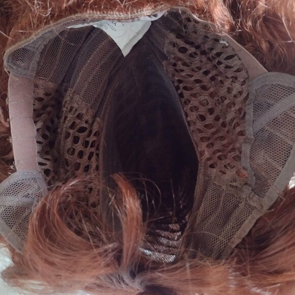 60's Go-Go Costume complete with Dior Sunglasses, Dress, Boots, Red Bouffant Wig - Picture 12 of 16